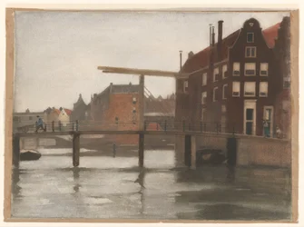 Vista de Uilenburg em Amsterdã