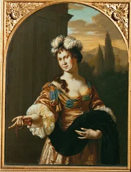 Alegoria da arrogância (pintura sobre madeira de carvalho)