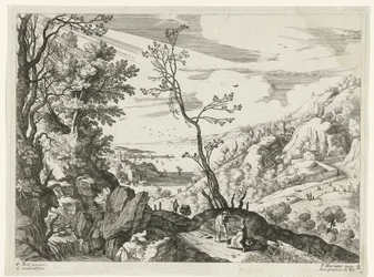 Paisagem com Judá e Tamar Paisagens italianas (título da série)