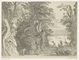 Paisagem com um assalto à mão armada