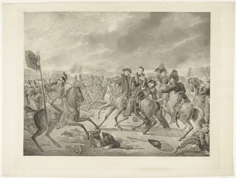 Príncipe de Orange na Batalha de Waterloo, 1815