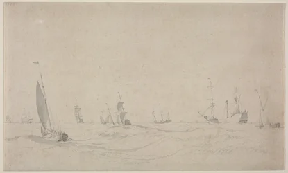 Envio em um mar agitado, 1665.