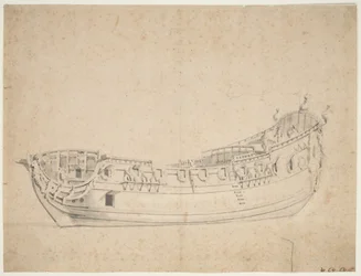 Retrato do "James Galley", c.1676 (offset, lápis, aguada)