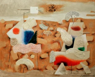 Paisagem metafísica (ocre)