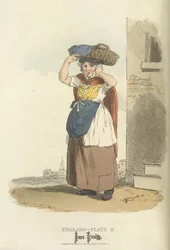 Billingsgate Peixe- Mulher