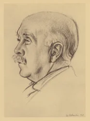 Retrato de Max Beerbohm (litografia)
