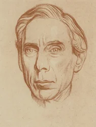 O Hon Bertrand Russell (litho)