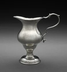 Pote de creme, c.1764-98 (estanho)