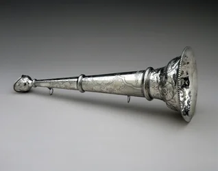 Trompete do bombeiro, c. 1857 (prata)