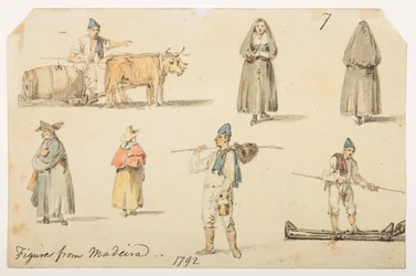 7’ Figuras da Madiera. 1792.