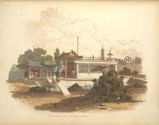 Um edifício de pedra