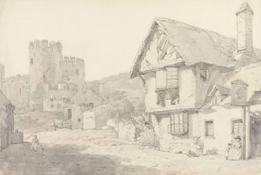 Conway, Norte do País de Gales: O Castelo e a Casa do Antigo Colégio