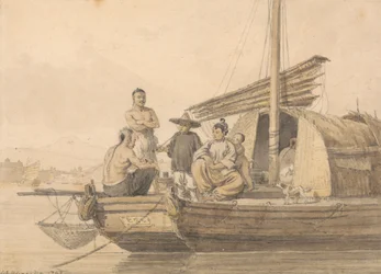 Pescadores numa Lixo