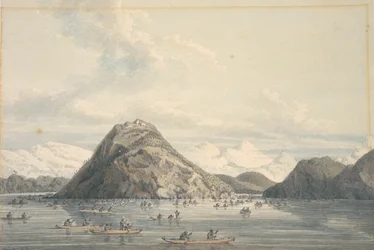 Port Dick, perto da enseada de Cook