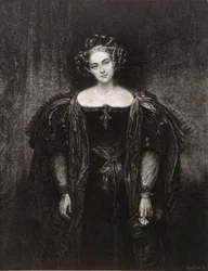 Miss Henrietta Sontag, como Donna Anna em Don Juan