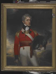 Tenente John Pollock (John Pocock) (óleo sobre tela)