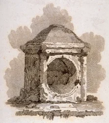 The London Stone, Cannon Street, City of London, 1806