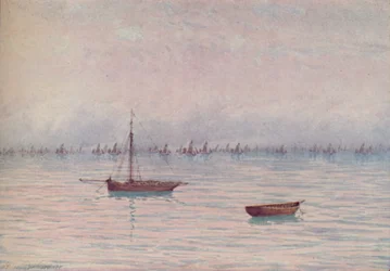 Uma frota de pesca, 1910