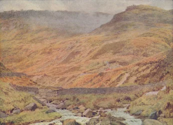 Uma vista nos Pennines, 1910