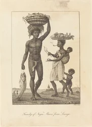 Família de escravos de Loango, 1793.
