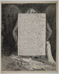 Ilustração de "Vala, The Four Zoas" de William Blake, Add MS 39764