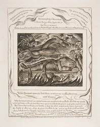 Trabalhos Sonhos maus, das ilustrações do livro de trabalho, 1825-26.