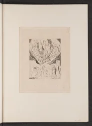 Satan Going Forth from the Presence of the Lord, 1825.