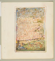Canções de Inocência e de Experiência: Canção da Enfermeira, ca. 1825.