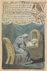 Canções de Inocência e de Experiência, Placa 26, "A Cradle Song" (Bentley 16)