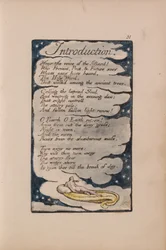 Canções de inocência e experiência, ilustração 31, introdução (Bentley 30)