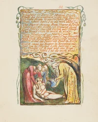 Canções de Inocência e de Experiência: Para Tirzah, ca. 1825.