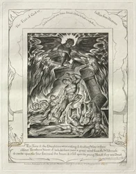 O Livro de Jó: Pl. 3, Teus filhos e tuas filhas estavam comendo e bebendo vinho na casa de seus irmãos mais velhos
