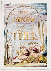 O Livro de Thel (frontispício)