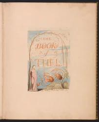 O Livro de Thel, Placa 2, Página de Título