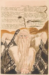 O Primeiro Livro do Urizen, Prato 25, "Eles viveram um período de anos . . . ." (Bentley 28)