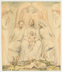 A Sagrada Família também conhecida como Cristo no Colo da Verdade, c. 1805