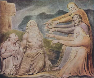 O homem justo na vertical é ridicularizado, c1825, 1947