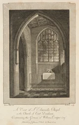 Vista da Capela de St. Edmunds na Igreja de East Dereham ..., 1804.