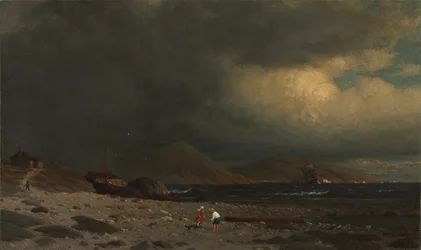 Costa do Labrador, c.1860 (óleo sobre tela)