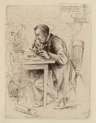 Alexander Dickson, Professor de Botânica (gravura)