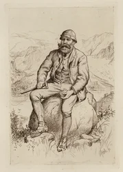 James Geikie, Professor de Geologia (gravura)