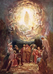 Jesus subindo ao céu