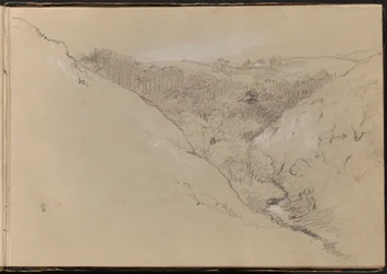 Paisagem com Colinas e Floresta