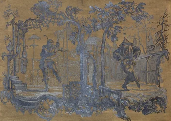 Chinoiserie (óleo sobre tela)