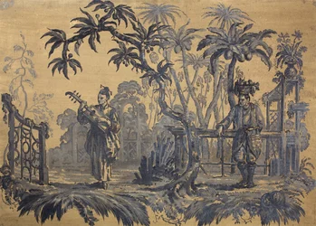 Chinoiserie (óleo sobre tela)