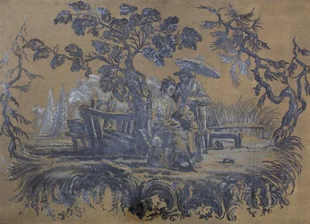 Chinoiserie (óleo sobre tela)