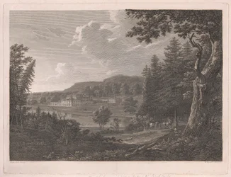 Fonthill como era antes das alterações do Sr. Beckford