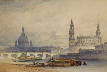 Dresden do rio Elba, 1853