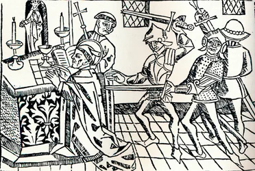 Martírio de São Tomás de Cantuária, c1484