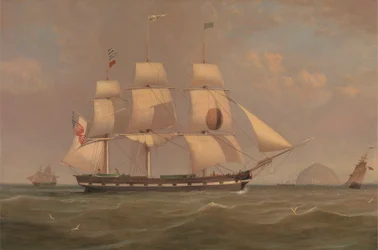 O Navio de Pacote Black Ball Line Ship 